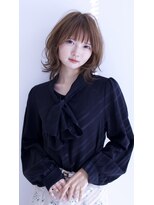 マッシュアンドマッシュアヴェダ ららぽーと福岡店(mash&mash AVEDA)&nbsp;透明感アップウルフミディアム