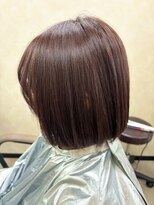 テーラヘアー 高座渋谷店(TELA HAIR)&nbsp;【派手すぎずおしゃれに】ピンクブラウン＋ボブ