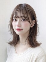 ノア(NOA)&nbsp;【NOA】透明感ベージュ小顔カットくびれミディ