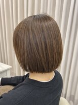 サイクル(CYCLE)&nbsp;イメチェン/ピンクベージュ/アンブレラカラー/前髪/伊勢崎