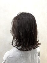 アンド 夙川(AND)&nbsp;外ハネボブ/ニュアンスカラー/グレージュ/切りっぱなしボブ☆