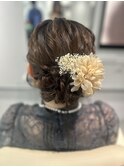 ヘアセット/ヘアアレンジ/編みおろし/心斎橋/心斎橋美容室
