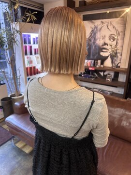 コレットヘアー ザモリオカ(Colette HAIR the MORIOKA) pailpink beige×bob
