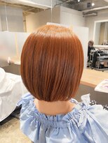 グーフォ(gufo)&nbsp;ボブ×オレンジ
