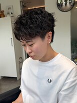 ウーズ ハラジュク(Ooze.HARAJUKU)&nbsp;ハッシュカットグレージュデザインカラーツートーンカラー原宿