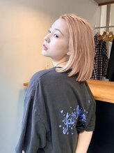【透明感ベージュを中心とした柔らかなカラー】  PARK の上質なヘアデザイン　［代官山／ブリーチ］