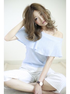 クラウン ヘアー(CLOWN hair) ハイライトたっぷり夏色カラー