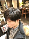 #爽やかショート #直毛の方へ #シークレットパーマ #Homme2櫻井