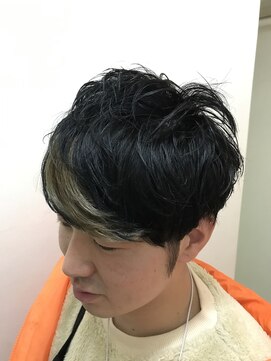 パティオンツー(PATIONN2) メンズショートマッシュポイントカラースタイル【表参道原宿】
