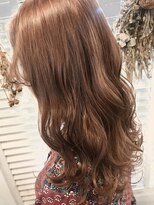 ヘアーアンドメイク ルシア 梅田茶屋町店(hair and make lucia) ピンクベージュ
