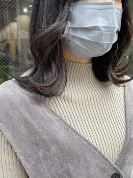 マーシュ(marshu) 透け感ラベンダーアッシュ♪