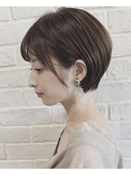 デイジー インデックスヘア 大島店(DAISY index hair) 丸みショート♪大人可愛い20代30代40代前下がりショートボブ