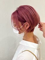 アッシュ 武蔵小金井店(Ash)&nbsp;ハイトーンショート　ベリーピンク