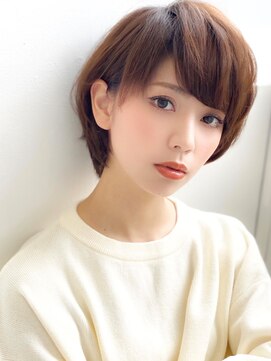 アグ ヘアー トーチ おいらせ町店(Agu hair torch) 《Agu hair》大人かわいい小顔マッシュショート