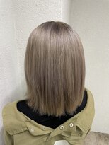 アジールヘア 所沢プロペ通り店(agir hair) ミルクティーグレージュ