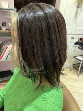 ブランシェ ヘアデザイン(BLANCHE hair design) 周りと差がつくフェイスフレーミングカラー