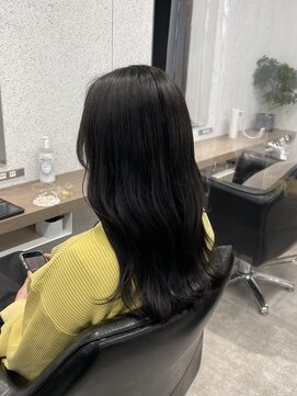 シェル 立川(shell) 艶髪カラー/透明感スタイル/韓国風