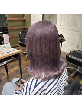 ガルボヘアー 名古屋栄店(garbo hair) ハイトーン10代20代ケアブリーチラベンダーカラー