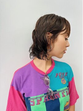 アル 心斎橋(alu) ニュアンスパーマ/ココアベージュ/クラゲヘア