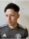 ハードパーマツーブロフェード y