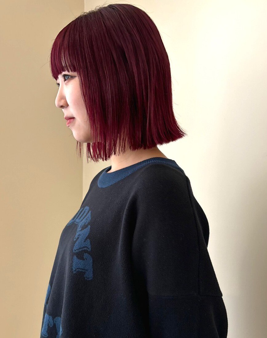 矢場町 上前津 栄 大須】ボルドカラー ボルドーボブ：L196109556