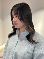 ベレーザ 渋谷(BELEZA)&nbsp;7524ニュアンスカラーハイトーンバレイヤージュインナーカラー