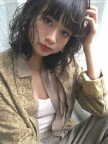 オグジュアリー 表参道(aux.)&nbsp;大人かわいい/前髪[表参道/表参道駅]