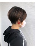 くびれショート大人ショートひし形骨格補正カット