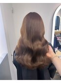 髪質改善*ロングレイヤーグレーベージュ*美髪【Zina船橋】