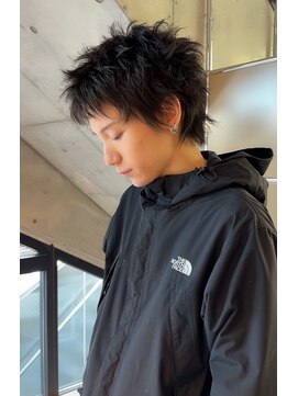 ダブ ムート(DaB MUUT) 大人メンズショートザクザクショートニュアンスショート