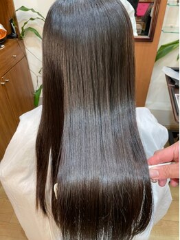 美容室くわはらの写真/髪と頭皮のお悩みに向き合う大人女性向けサロン＊半個室の落ち着いた空間で癒しのひと時を…。