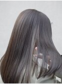 【パーソナルカラー診断】暗髪透明感＊グレージュブラウン
