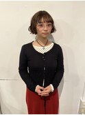 レトロマニッシュなボブ