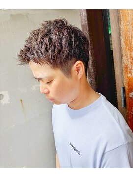 アリーム(Areem) メンズショートアップバングメンズ香川高松