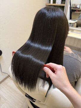 トゥーリ 二日市店(tuuli) 髪質改善 オリーブグレージュ