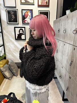 コレット ヘアー 大通(Colette hair) ネオンピンク☆☆☆