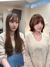 フィー 北千住店(fee) 【小野寺style】10代20代30代◎垢抜け♪外ハネくびれボブ/ロブ