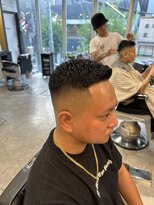 フランクスバーバーリザーブ 人形町店(FRANK’S BARBER RESERVE) メンズアイロンパーマM