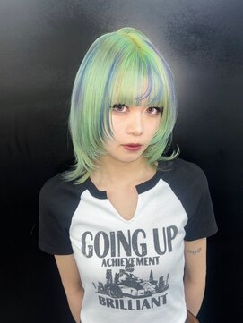 ヌル 神宮前店(Null) スラッシュカラー/ダブルカラー/ケアブリーチ/神宮前/表参道