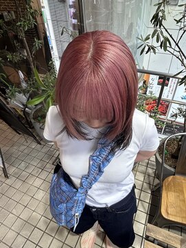 ヘアーアンドメイク ビス(HAIR&MAKE bis) 爆モテピンクカラー【ココネ】