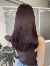 ☆ブリーチなしダブルカラー☆ボルドーカラー