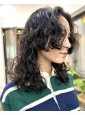 パーマロングパーマレイヤーパーマウルフパーマウェーブパーマ