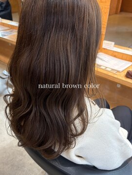 リッチオ(Riccio) natural brown color