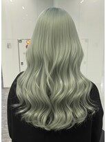 ベル 表参道Terrace(Belle)&nbsp;ペールカラーミントグリーンローライトカラーハイレイヤーウルフ
