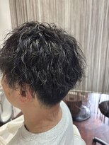 クリエイティブヘアーエィス(creative hair Ace)&nbsp;MEN’S HAIR/サーフカール/刈り上げセンターパート/登米市
