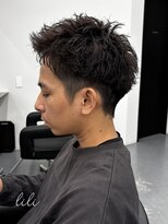 アンドメゾンオム(&Maison. homme)&nbsp;LILI/加古川/ メンズ/メンズパーマ/スパイキーショート