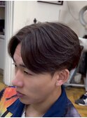 MEN’S/リバースセンターパート/ニュアンスパーマ/柏駅