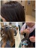 人気☆白髪ぼかしハイライト☆カット+ファイバープレックスカラー¥15400~