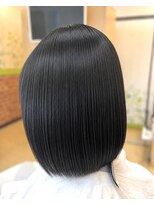 カットハウス はさみの部屋&nbsp;朝ラク艶髪◎ナチュラルストレートボブ