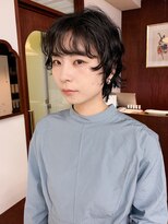 テトヘアー(teto hair)&nbsp;ウルフパーマ　パーマヘア　くせ毛風パーマ　ゆるいパーマ